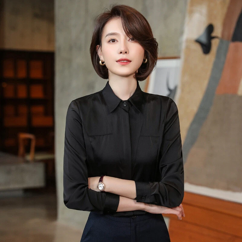 Black office tops hot sale