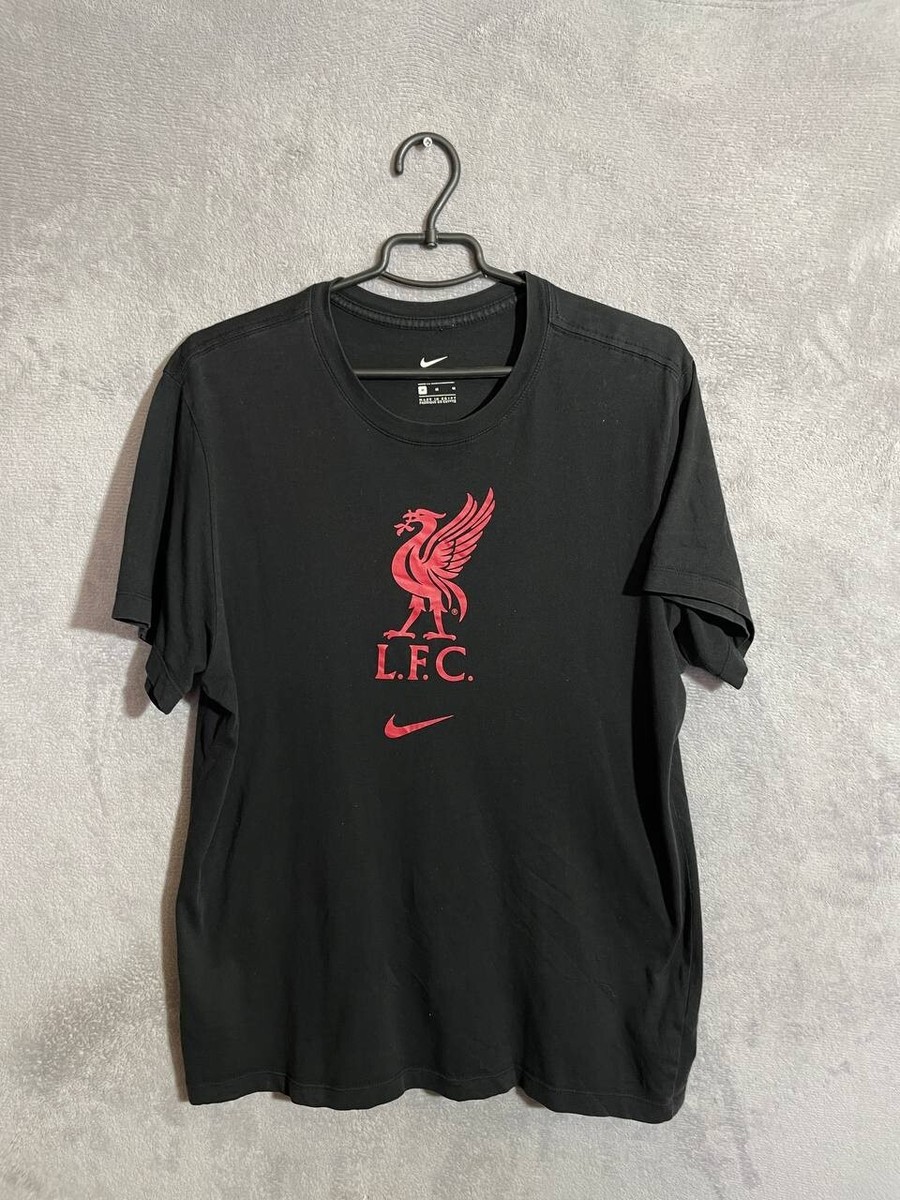 Liverpool Jersey Fan Training Football Casual Soccer Shirt Black