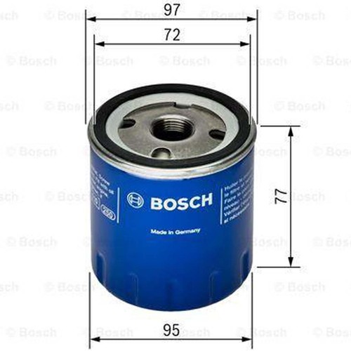 Bosch F026407024 Oil Filter Screw On For Fiat Ducato Iveco Daily UAZ Patriot New - Picture 4 of 4