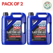 Pack 2, LIQUI MOLY Synthoil Premium SAE 5W-40,Fully synthetic engine oil