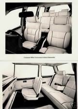 Coleman Milne Grosvenor Late 1980s Interior Press Photographs x 2 Granada Mk3