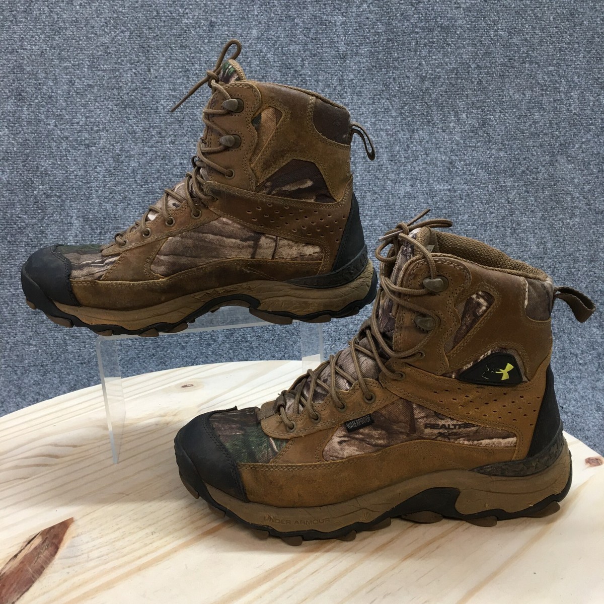アンダーアーマー Under Armour Hiking Boots Mens 8 Speed Freek Bozeman Brown