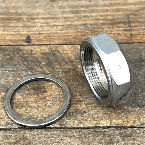 Auriculares BMX Tange Old School Tuerca Superior PatP 1 pulgada Roscado Japón Espaciador OG Años 80 - Imagen 2 de 9