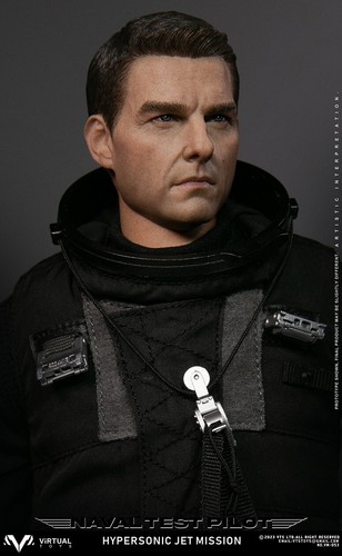 In stock Nuovo VTS TOYS VM053 1/6 Modellino pilota collaudatore navale jet missione ipersonica - Foto 15 di 17