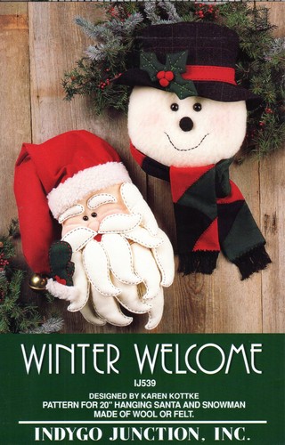 CHOICE: Indygo Junction Sewing Dollmaking Craft Patterns Santa Doll Clothes Bunn - Picture 21 of 31