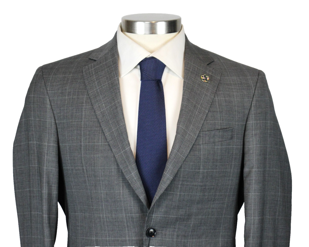 テッドベイカー Ted Baker London Suit Ted Baker London Jay Slim Fit Plaid Wool Suit | Nordstromrack