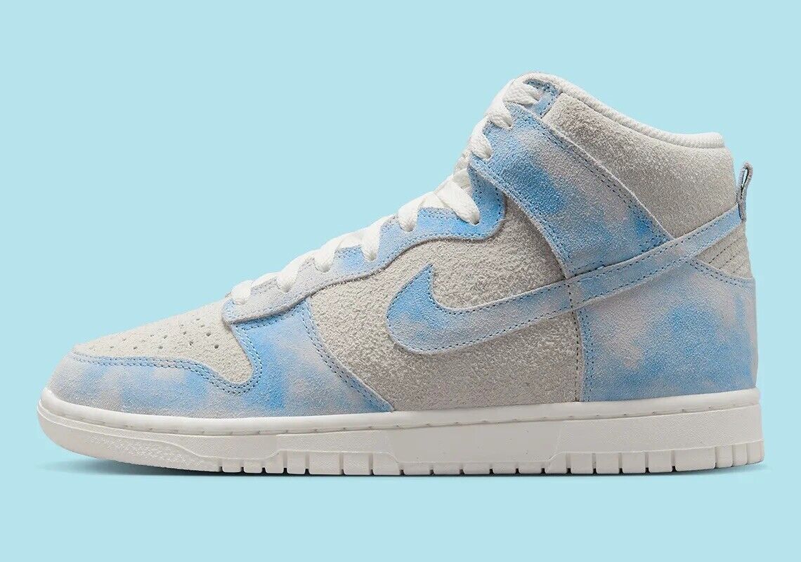 Кроссовки Nike Dunk High SE Shoes Celestine Blue Sail, размер FD0882-400, женские
