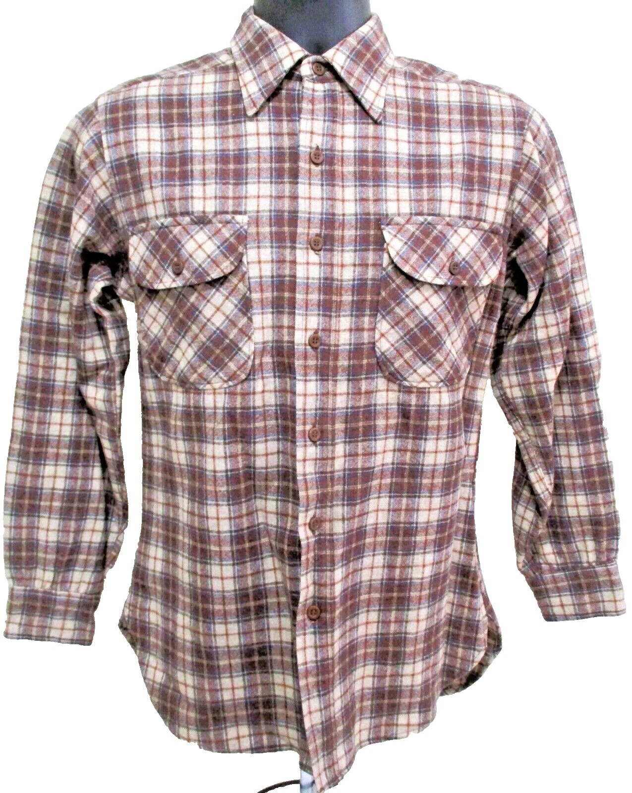 Camisas de vestir marrón Pendleton para hombres