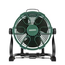 11" Green 20V Cordless 2 Speed Control Hybrid Construction Jobsite Fan Tool Only