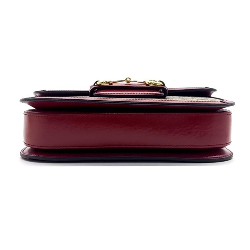 Authentic Gucci Beige & Red 1955 Horsebit Shoulder Bag Authentic Gucci Beige & Red 1955 Horsebit Shoulder Bag