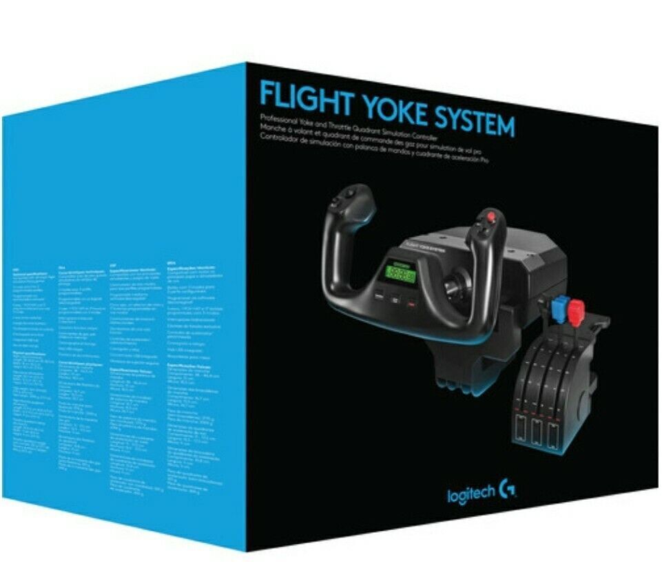 Saitek Yoke Logitech Airplane Flight simulator, Nintendo joystick