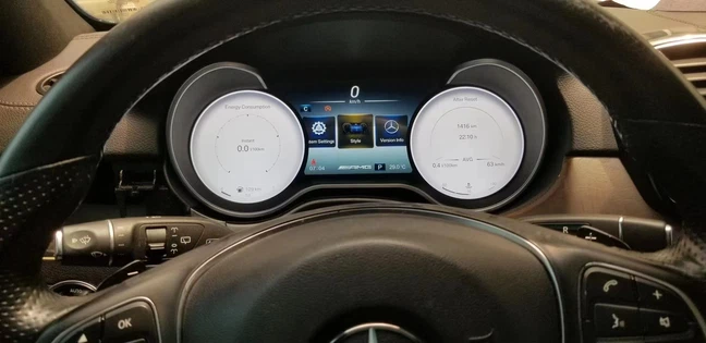 Car LCD Digital Dashboard Instrument For Mercedes Benz G 2013~2018 - Image 4 of 4