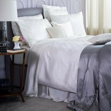 Gingerlily Mulberry Silk Duvet Cover Pearl Ivory Queen London Bedding New