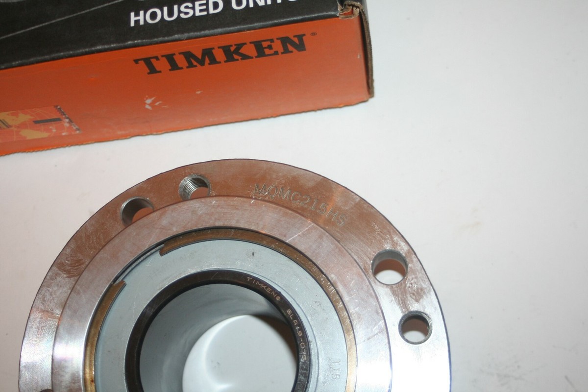 Roulement à Montage Pilote Timken QAC15A075 ST 75mm - Unité à Flasque Avec Palier à Rouleaux, Neuf