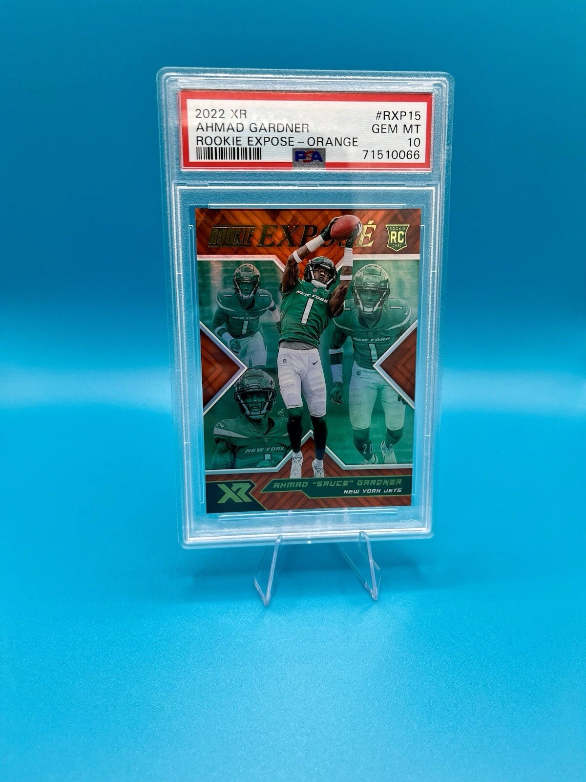 Sauce Gardner Panini XR Rookie Expose #RXP15 Orange