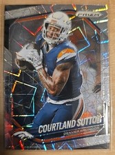 2025 Panini Prizm Courtland Sutton Lazer #163 Denver Broncos