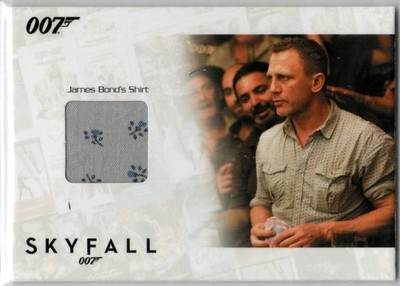 JAMES BOND AUTOGRAPHS & RELICS SSC10 DANIEL CRAIG SHIRT COSTUME RELIC 140/200