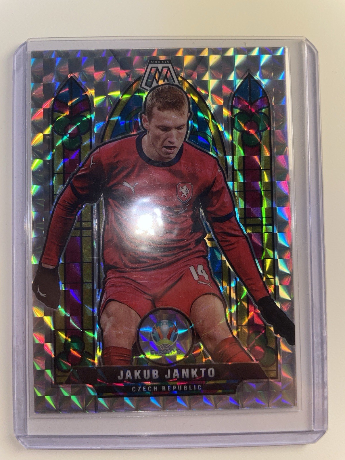 Stained Glass Case Hit!!! Jakub Jankto 2021 Mosaic UEFA EURO Soccer