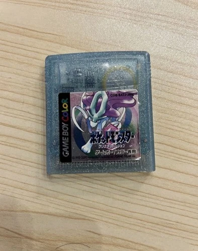 Nintendo Game Boy Pokemon Crystal Version Japanese Authentic Tested Working