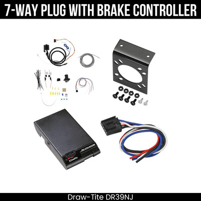 DrawTite 7-Way Wiring Kit Brake Control For 21-25 KIA Sorento w/o OEM Connector