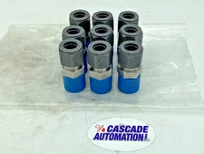 PARKER (8-8 FBZ-SS) SINGLE FERRULE COMPRESSION TUBE FITTING (LOT OF 9)