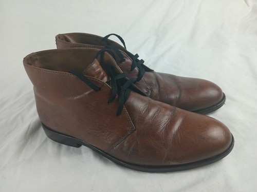 FRYE - 3482295 - Herren Chukka Stiefel - Cognac Braun Leder - Größe 10 - Bild 2 von 6