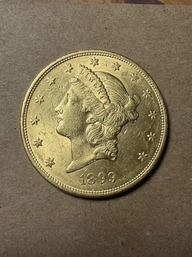1899 $20 Liberty Head Double Eagle - Unc - As Shown! (#2329)