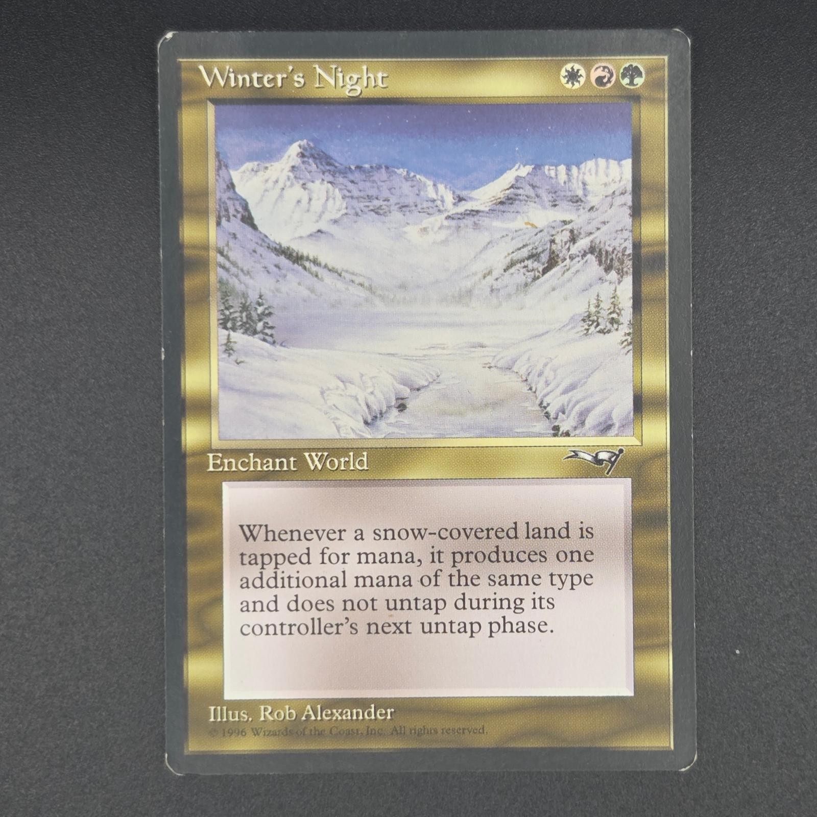 Winter's Night Rare Alliances Magic: The Gathering Moderately Played