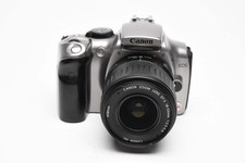 Canon Digital Rebel DSLR w/18-55mm f3.5-5.6 zoom lens, Batt charger, Good 