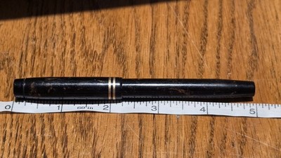 Vintage Parker Brown Mottled Fountain Pen Canada 14K Gold Nib | eBay