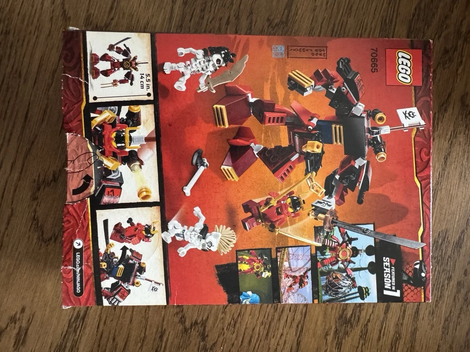 Lego Ninjago 70665 - Le robot samouraï - The Samurai Mech - Photo 2/4
