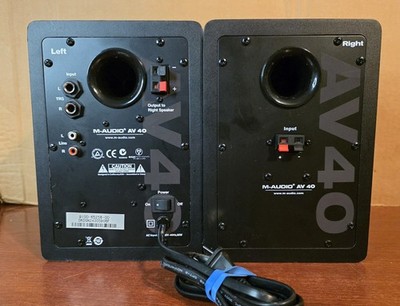 M-AUDIO AV 40 TESTED & WORKING | eBay