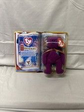 McDonalds TY Millennium the Bear Beanie Baby RARE Retired Jan 1, 1999 DOB