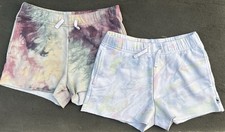 Abercrombie Kids Girls Sweat Shorts size 7/8 Extra Small Lot of 2 Fleece 7 8