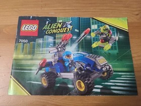LEGO Complete Space: Alien Defender #7050 Complete with Manual, No Box