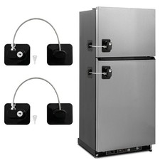 2PCS Childproof Fridge Lock with Key Prevent Unauthorized Access Protect Food