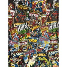 Character World Marvel Comics Twin Duvet Cover