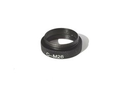 C-M26 C C-Mount Male Camera to 26mm*0.75 M26 Microscope Female Lens Adapter Ring