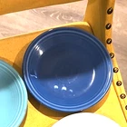 Fiesta Ware Homer Laughlin  D  7 1/4" Salad Plates. One (1) Peacock left