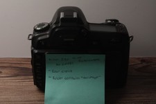 Nikon D D80 Digital SLR Camera - Black Body Only Parts or Repair 3081