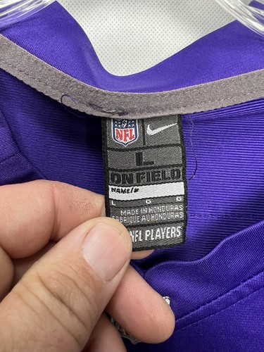 Justin Tucker Baltimore Ravens Purple Nike Kids Youth Large Jersey - Picture 5 of 9