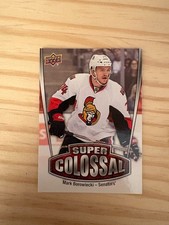 2016-17 Upper Deck Super Colossal #SC19 Mark Borowiecki - Ottawa Senators