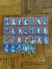 2022-23 Select Basketball (26 Cards) Red Cracked Ice - Blue - Green - Rookies