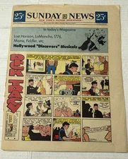 Sunday News Comic Strip Newspaper Insert Dick Tracy March 4 1973