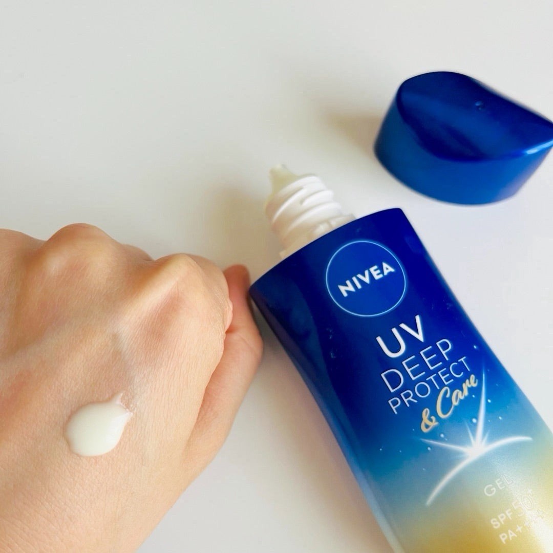 NIVEA Japan Deep Protect & Care UV Gel SPF50+ PA++++ Sunscreen
