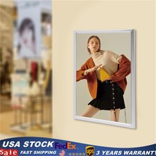 24"x36" LED Backlit Poster Frame Art Picture Light Box Advertising Display Frame