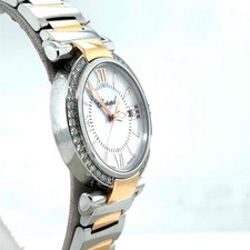 Chopard Imperiale 28mm Quartz 18k Rose/Steel MOP Diamond Bezel Lady 388541-6004 3