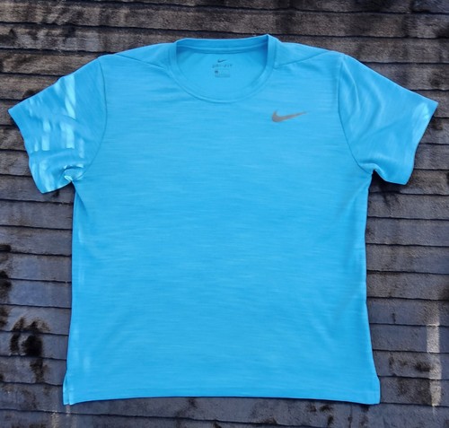 Nike Men's Superset Training T-Shirt Blue Fury AJ8021 Size L - Picture 2 of 5