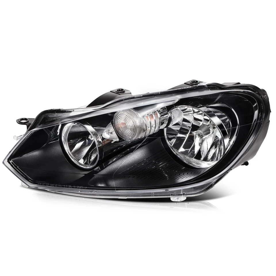Pair Headlights Assembly For Volkswagen GTI Golf Jetta Sportwagen MK6 2010-2014 Foto 4 de 4