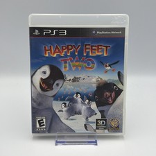 Happy Feet Two (Sony PlayStation 3, 2011) Complete w/ Movie Tickets 🔥